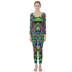 Colorful-15 Long Sleeve Catsuit by ArtworkByPatrick