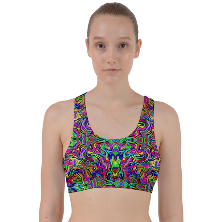 COLORFUL-15 Back Weave Sports Bra