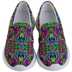 Colorful-15 Kid s Lightweight Slip Ons by ArtworkByPatrick