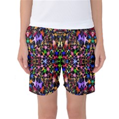 Colorful-16 Women s Basketball Shorts by ArtworkByPatrick