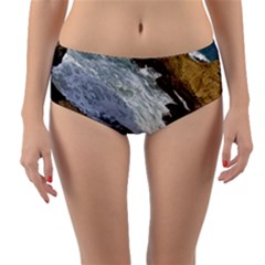 Jobo Beach Isabela Puerto Rico  Reversible Mid-waist Bikini Bottoms by StarvingArtisan