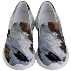 Jobo Beach Isabela Puerto Rico  Kid s Lightweight Slip Ons by StarvingArtisan