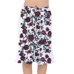 Red Roses Mermaid Skirt