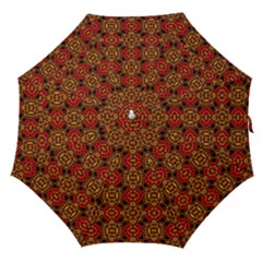 Colorful Ornate Pattern Design Straight Umbrellas by dflcprints