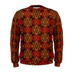 Colorful Ornate Pattern Design Men s Sweatshirt by dflcprints