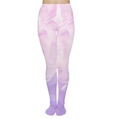 Beautiful Rose, Soft Violet Colors Women s Tights by FantasyWorld7