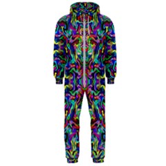 Colorful-17 Hooded Jumpsuit (men)  by ArtworkByPatrick