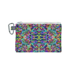 Colorful-17 Canvas Cosmetic Bag (small) by ArtworkByPatrick