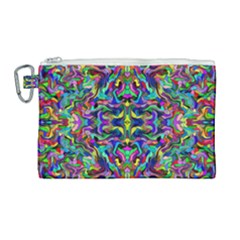 Colorful-17 Canvas Cosmetic Bag (large) by ArtworkByPatrick