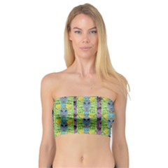 Decorative Summer Girls With Flower Hair Bandeau Top by pepitasart