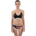 Gadsden Flag Don t tread on me Wrap Around Bikini Set View1