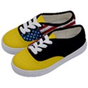 Gadsden Flag Don t tread on me Kids  Classic Low Top Sneakers View2