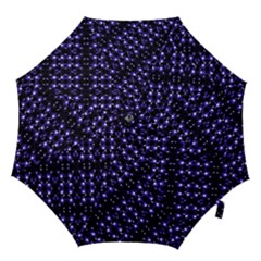 Dark Galaxy Stripes Pattern Hook Handle Umbrellas (large) by dflcprints