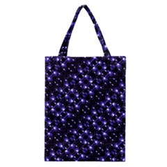 Dark Galaxy Stripes Pattern Classic Tote Bag by dflcprints