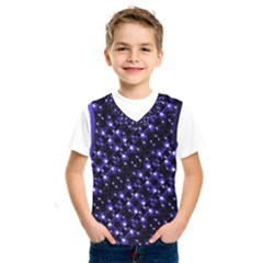 Dark Galaxy Stripes Pattern Kids  Sportswear by dflcprints