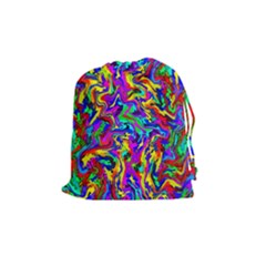 Artwork By Patrick-colorful-18 Drawstring Pouches (medium)  by ArtworkByPatrick