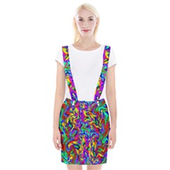 Artwork By Patrick-colorful-18 Braces Suspender Skirt by ArtworkByPatrick