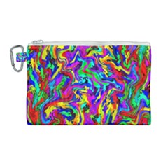 Artwork By Patrick-colorful-18 Canvas Cosmetic Bag (large) by ArtworkByPatrick