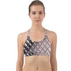 3d Abstract Pattern Back Web Sports Bra by Sapixe