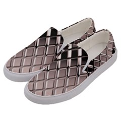 3d Abstract Pattern Men s Canvas Slip Ons