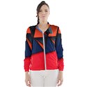 3d And Abstract Wind Breaker (Women) View1