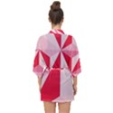 3d Pattern Experiments Half Sleeve Chiffon Kimono View2