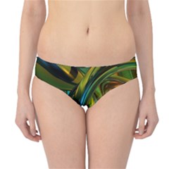 3d Transparent Glass Shapes Mixture Of Dark Yellow Green Glass Mixture Artistic Glassworks Hipster Bikini Bottoms by Sapixe