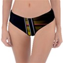 Abstract Multicolor Vectors Flow Lines Graphics Reversible Classic Bikini Bottoms View1