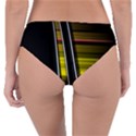 Abstract Multicolor Vectors Flow Lines Graphics Reversible Classic Bikini Bottoms View2