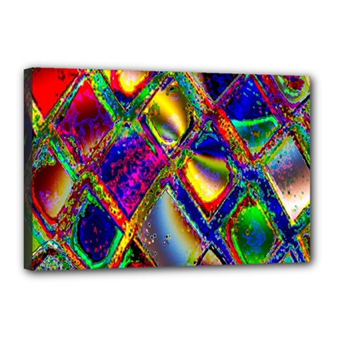 Abstract Digital Art Canvas 18  X 12 