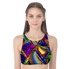 Abstract Digital Art Tank Bikini Top by Sapixe