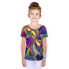 Abstract Digital Art Kids  One Piece Tee