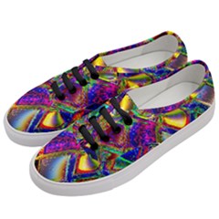 Abstract Digital Art Women s Classic Low Top Sneakers