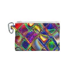 Abstract Digital Art Canvas Cosmetic Bag (small)