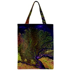 Lena River Delta A Photo Of A Colorful River Delta Taken From A Satellite Zipper Classic Tote Bag by Simbadda