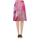 Wonderful Butterflies With Dragonfly Flared Midi Skirt View2