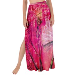 Wonderful Butterflies With Dragonfly Maxi Chiffon Tie-up Sarong by FantasyWorld7