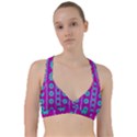 Fern Decorative In Some Mandala Fantasy Flower Style Sweetheart Sports Bra View1