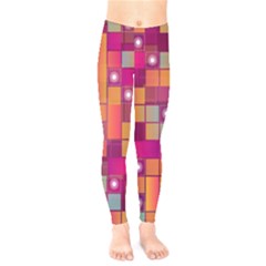 Abstract Background Colorful Kids  Legging