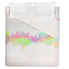 Abstract Color Pattern Colorful Duvet Cover Double Side (queen Size) by Sapixe