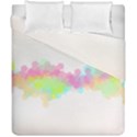 Abstract Color Pattern Colorful Duvet Cover Double Side (California King Size) View1