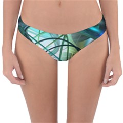 Abstract Reversible Hipster Bikini Bottoms by Sapixe