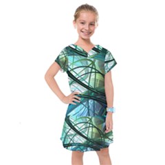 Abstract Kids  Drop Waist Dress