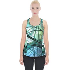 Abstract Piece Up Tank Top