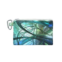 Abstract Canvas Cosmetic Bag (small)