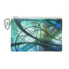 Abstract Canvas Cosmetic Bag (large)