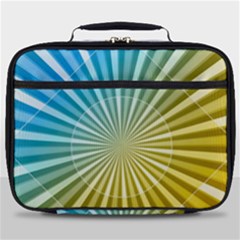 Abstract Art Art Radiation Full Print Lunch Bag