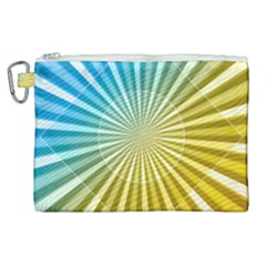 Abstract Art Art Radiation Canvas Cosmetic Bag (xl)