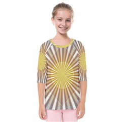 Abstract Art Art Modern Abstract Kids  Quarter Sleeve Raglan Tee