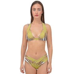 Abstract Art Art Modern Abstract Double Strap Halter Bikini Set